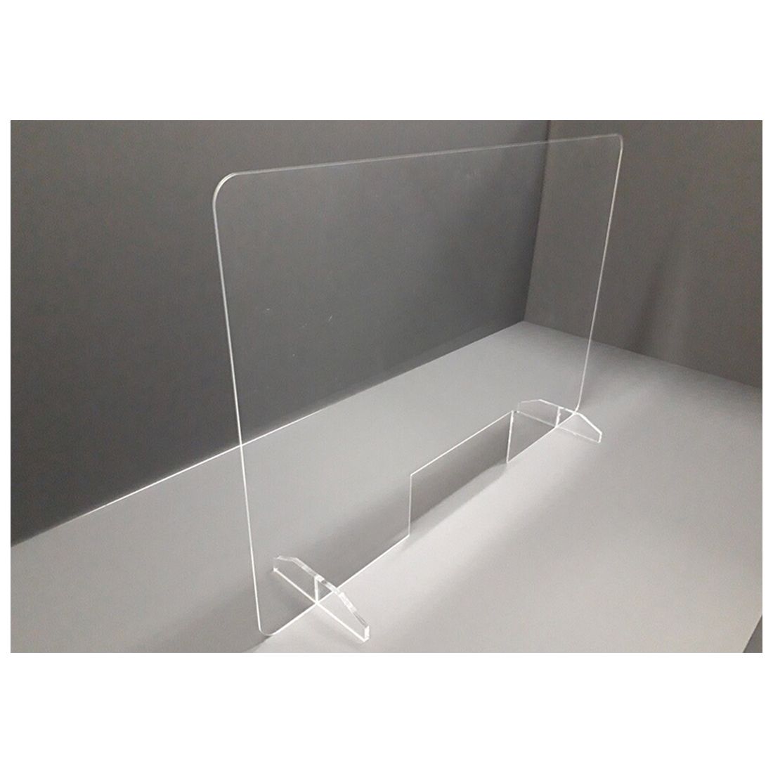 豊國工業 飛沫ガードアクリルパネル 両面用単体 H600×W900mm HG-AR0906-W ホワイト(代引・同梱不可) 豊國工業 飛沫ガードアクリルパネル 両面用単体 H1000×W900mm HG