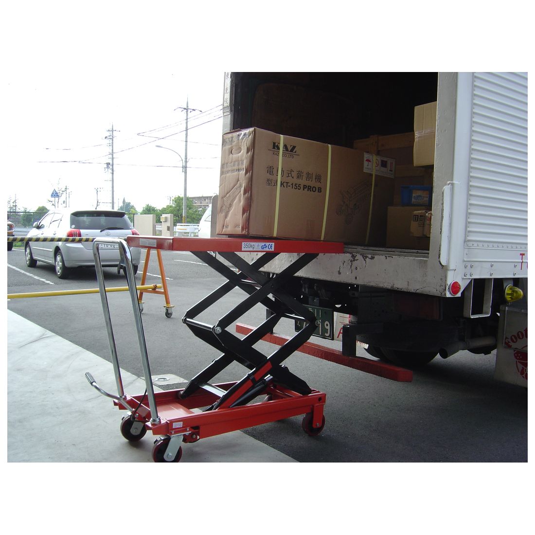 KAZ KT-350HL 油圧式テーブルリフト 中古